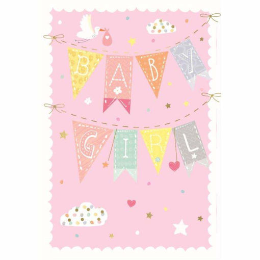 Picture of BABY GIRL CARD